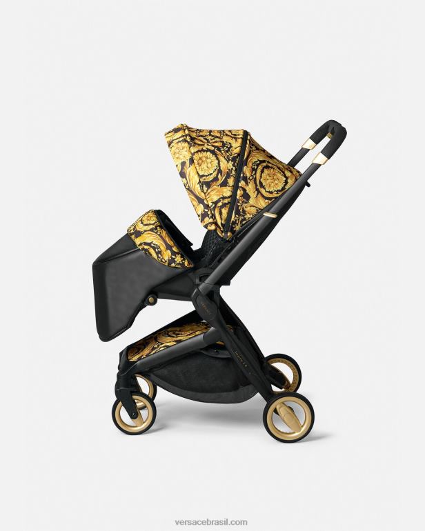 acessórios P2TX1836 Versace capa de pé para carrinho de bebê barocco imprimir crianças