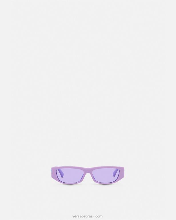 acessórios P2TX2057 Versace óculos de sol medusa roxo crianças