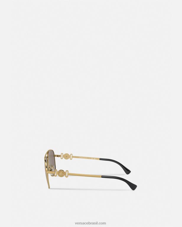 acessórios P2TX2139 Versace óculos de sol aviador medusa onul crianças