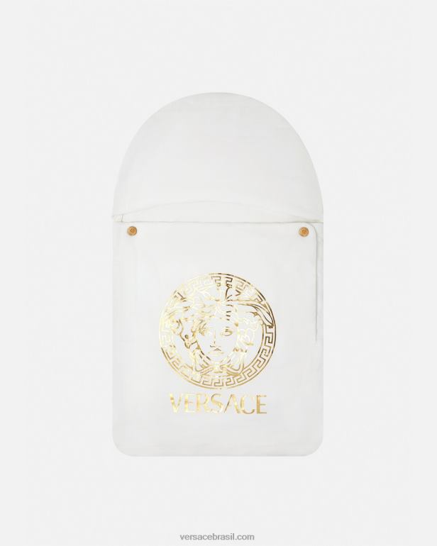 acessórios P2TX1846 Versace ninho de bebê medusa ouro Branco crianças