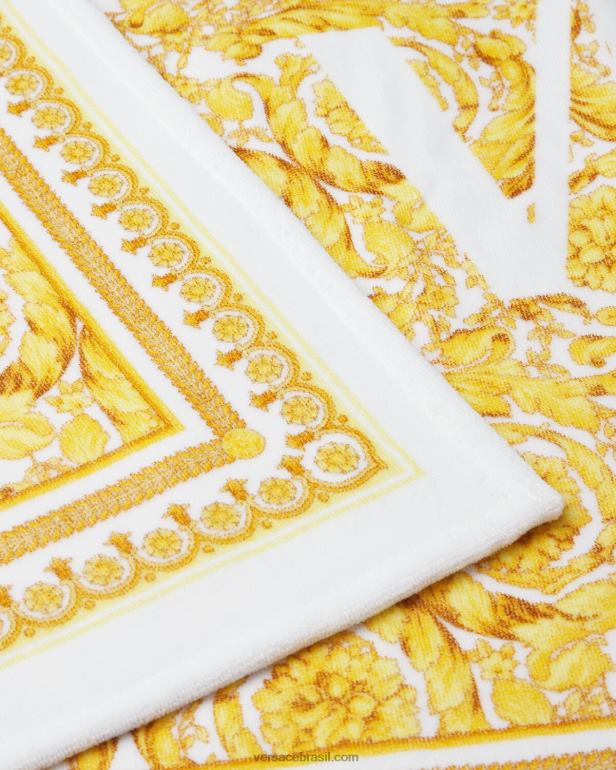 acessórios P2TX2070 Versace toalha de praia barroco imprimir crianças