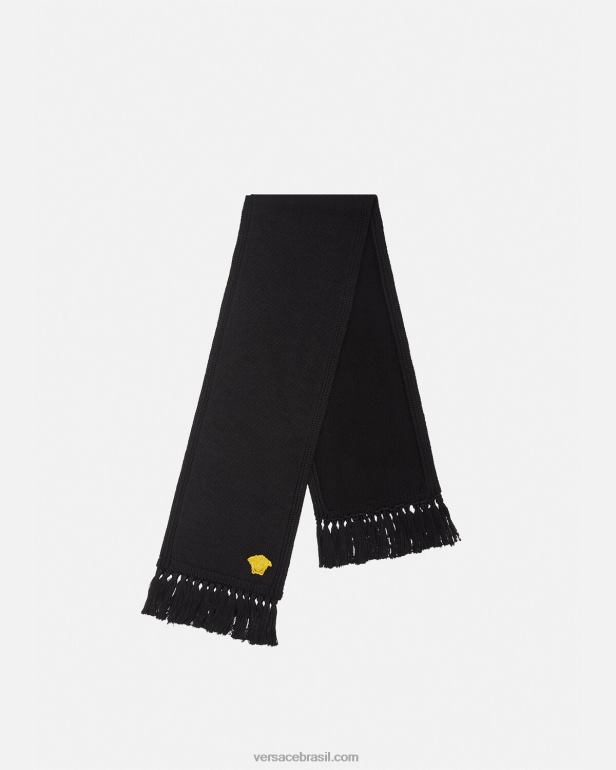 acessórios P2TX2072 Versace lenço medusa preto crianças