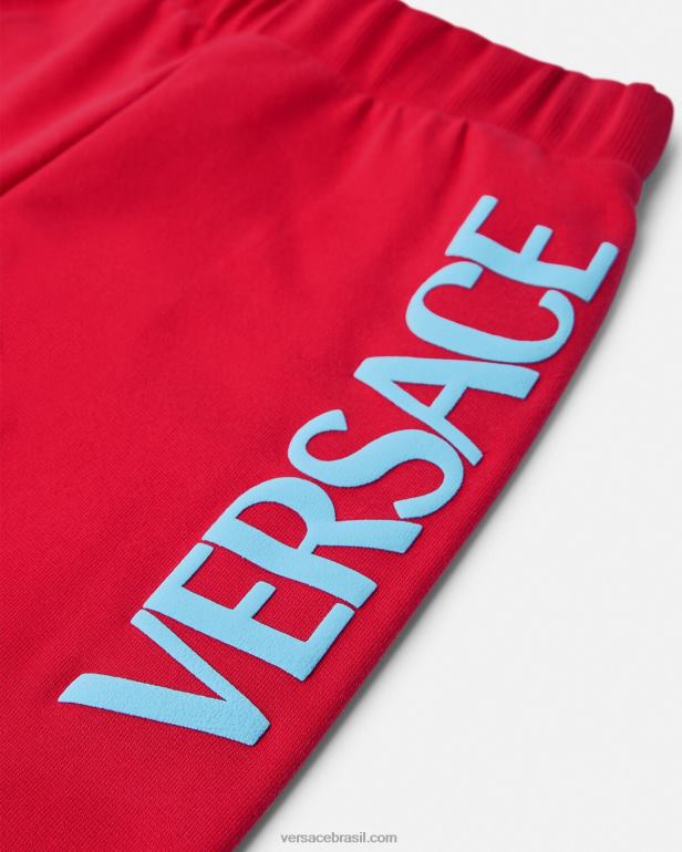 roupas P2TX2138 Versace calça medusa sunnies vermelho crianças