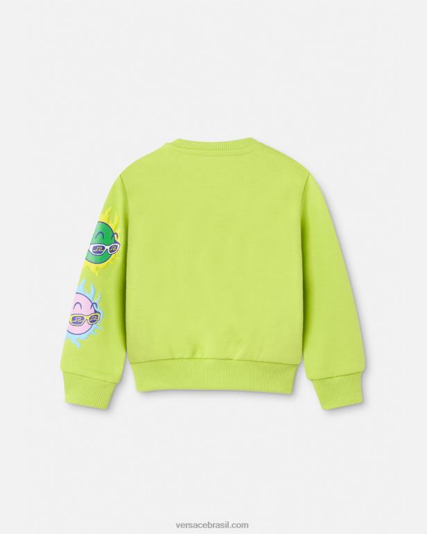 roupas P2TX1929 Versace moletom medusa sunnies bebê Lima crianças
