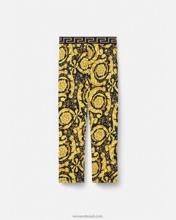 roupas P2TX1960 Versace legging barroco imprimir crianças