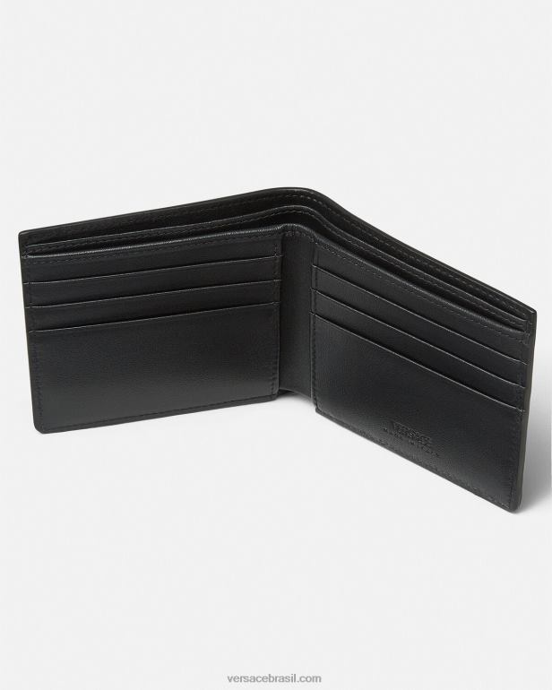 acessórios P2TX1636 Versace carteira medusa biggie preto homens