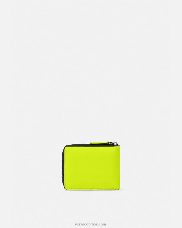 acessórios P2TX1641 Versace carteira bifold medusa biggie amarelo homens