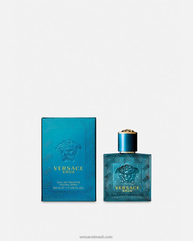acessórios P2TX1717 Versace eros edt 50 ml azul homens