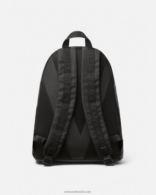 acessórios P2TX2472 Versace mochila com logotipo preto homens