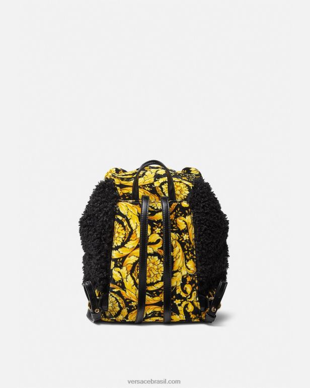 bolsas P2TX2069 Versace mochila de pelúcia barroco imprimir homens