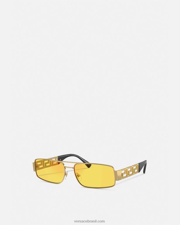 acessórios P2TX1679 Versace óculos de sol grego onul homens