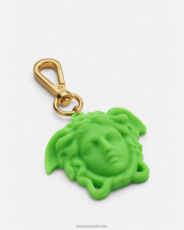 acessórios P2TX1661 Versace chaveiro da medusa Lima homens