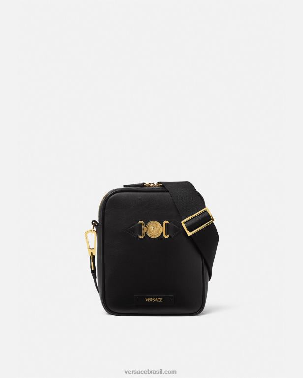bolsas P2TX1469 Versace bolsa crossbody medusa biggie preto homens