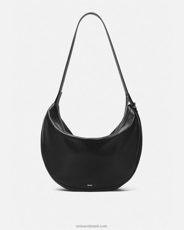 bolsas P2TX1500 Versace repita a bolsa hobo grande preto homens