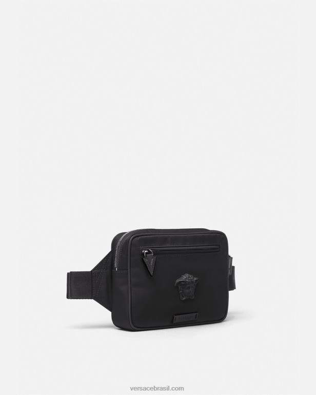 bolsas P2TX1492 Versace bolsa de cinto la medusa preto homens