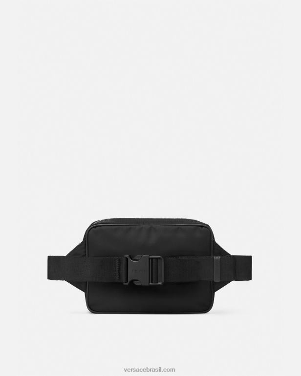 bolsas P2TX1492 Versace bolsa de cinto la medusa preto homens