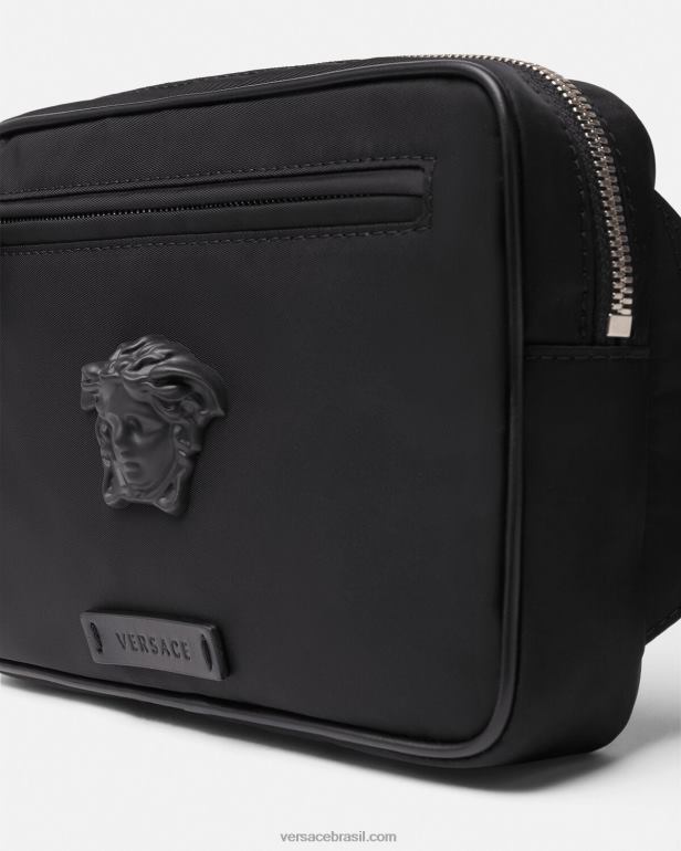 bolsas P2TX1492 Versace bolsa de cinto la medusa preto homens