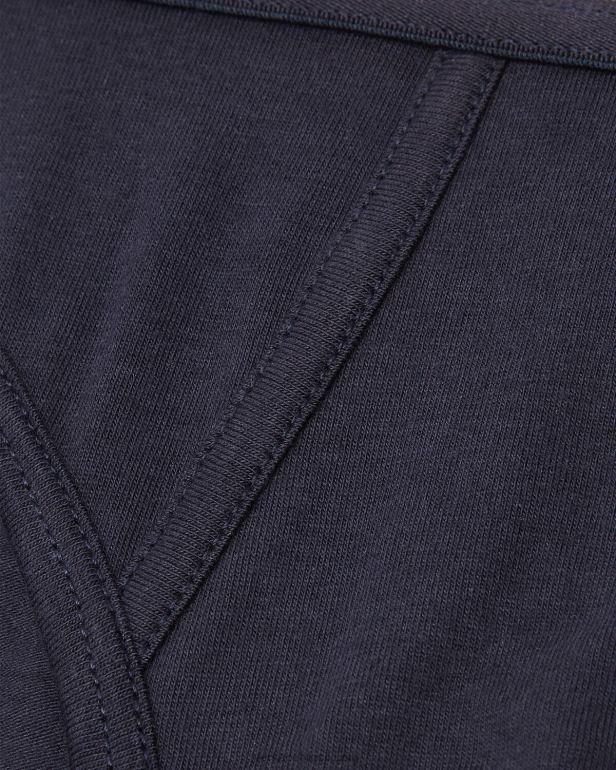 roupas íntimas e moda praia P2TX1786 Versace cueca fronteiriça Greca azul homens