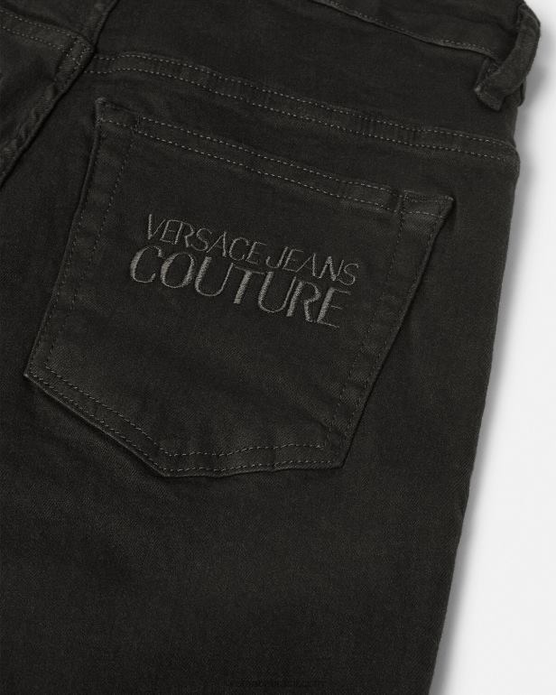 roupas P2TX2439 Versace jeans com logotipo preto homens