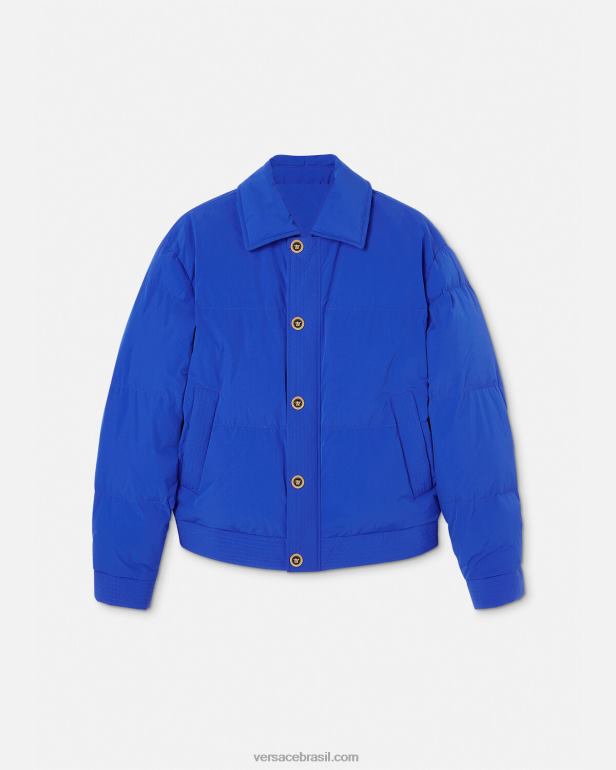 roupas P2TX1253 Versace blusão medusa com jaqueta azul homens