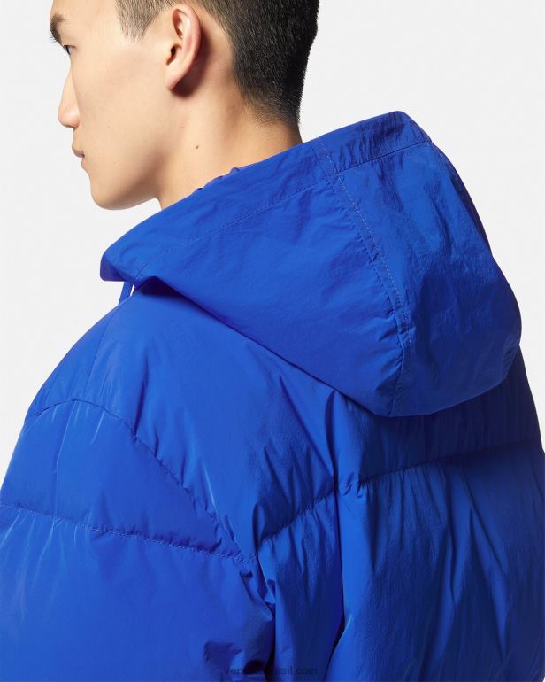 roupas P2TX1253 Versace blusão medusa com jaqueta azul homens