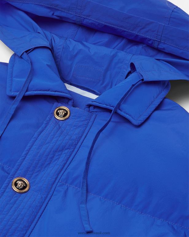 roupas P2TX1253 Versace blusão medusa com jaqueta azul homens