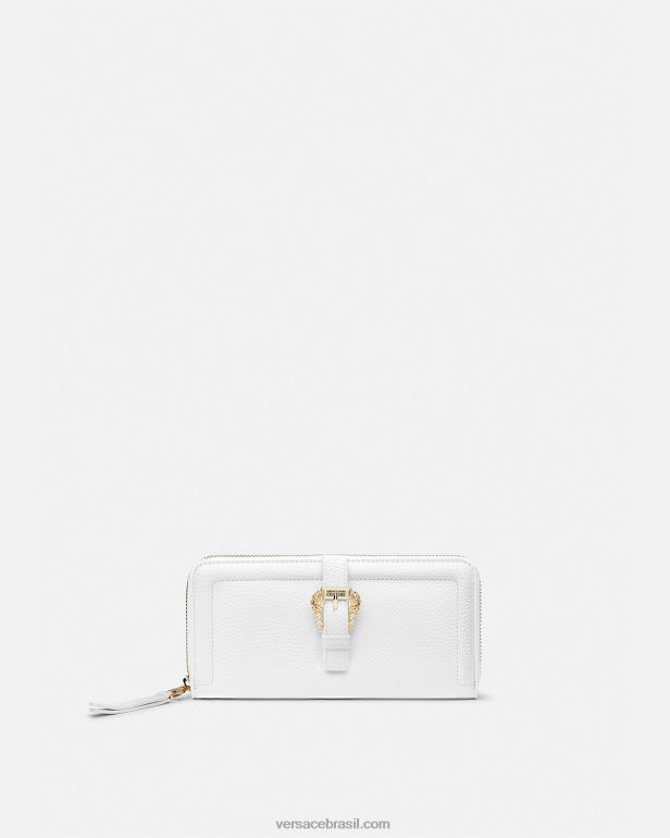 acessórios P2TX2319 Versace carteira continental couture1 branco mulheres