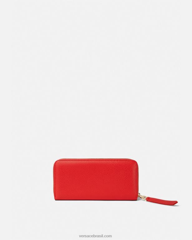 acessórios P2TX2345 Versace carteira continental couture1 laranja mulheres