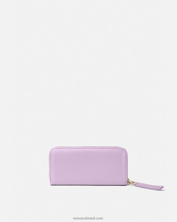acessórios P2TX2347 Versace carteira continental couture1 lilás mulheres