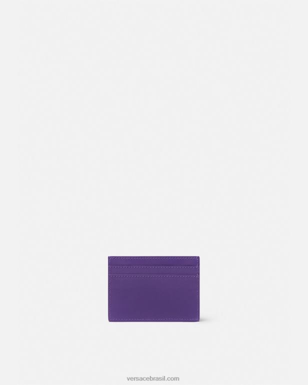 acessórios P2TX579 Versace porta cartão deusa Greca tolet mulheres