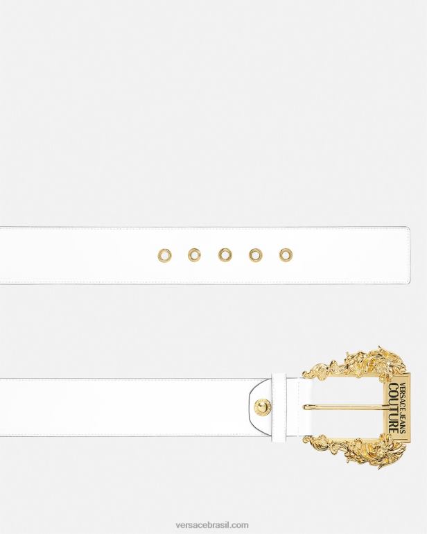 acessórios P2TX2324 Versace cinto largo couture1 branco mulheres