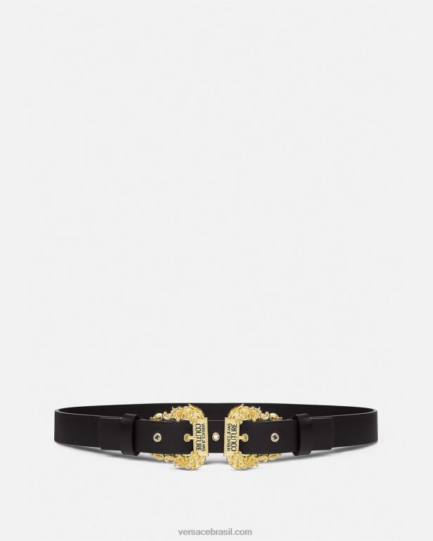 acessórios P2TX2325 Versace cinto couture1 preto mulheres