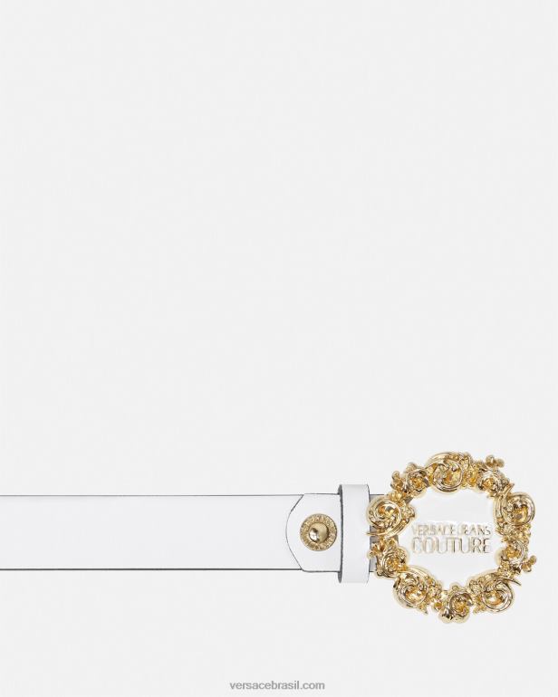 acessórios P2TX2336 Versace alta costura 1 cinto branco mulheres