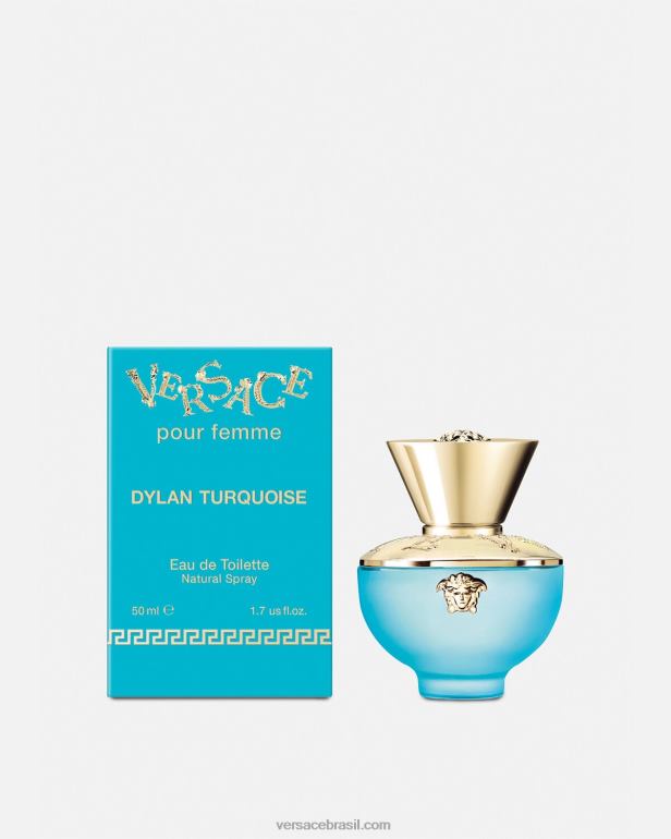 acessórios P2TX1001 Versace dylan turquesa edt 50 ml azul mulheres