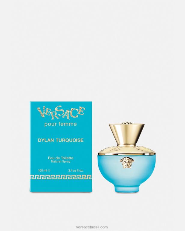 acessórios P2TX1002 Versace dylan turquesa edt 100 ml azul mulheres