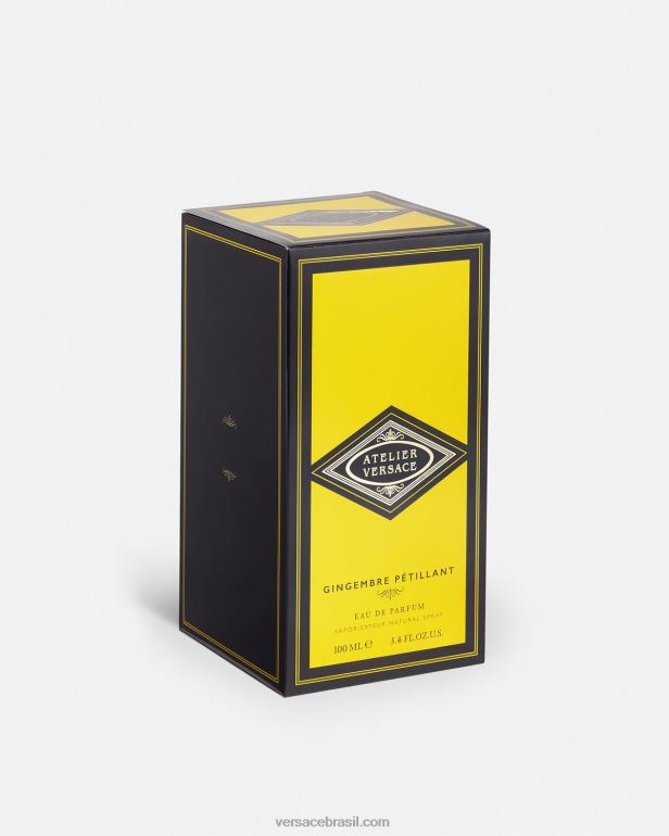 acessórios P2TX1017 Versace gengibre petilante edp 100 ml preto mulheres