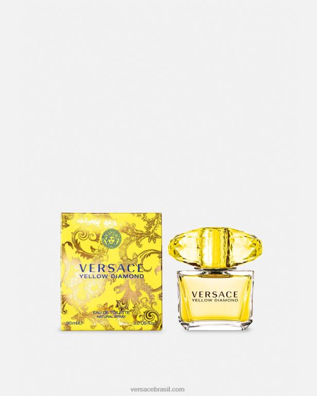 acessórios P2TX1021 Versace diamante amarelo edt 90 ml amarelo mulheres