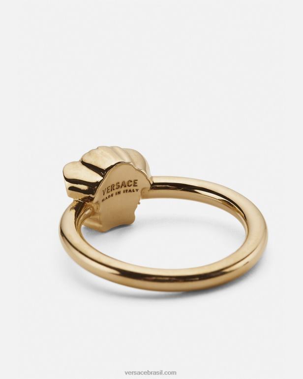 acessórios P2TX780 Versace o anel da medusa ouro mulheres