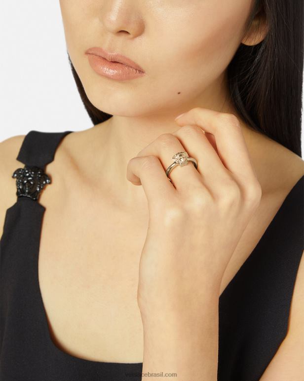 acessórios P2TX780 Versace o anel da medusa ouro mulheres