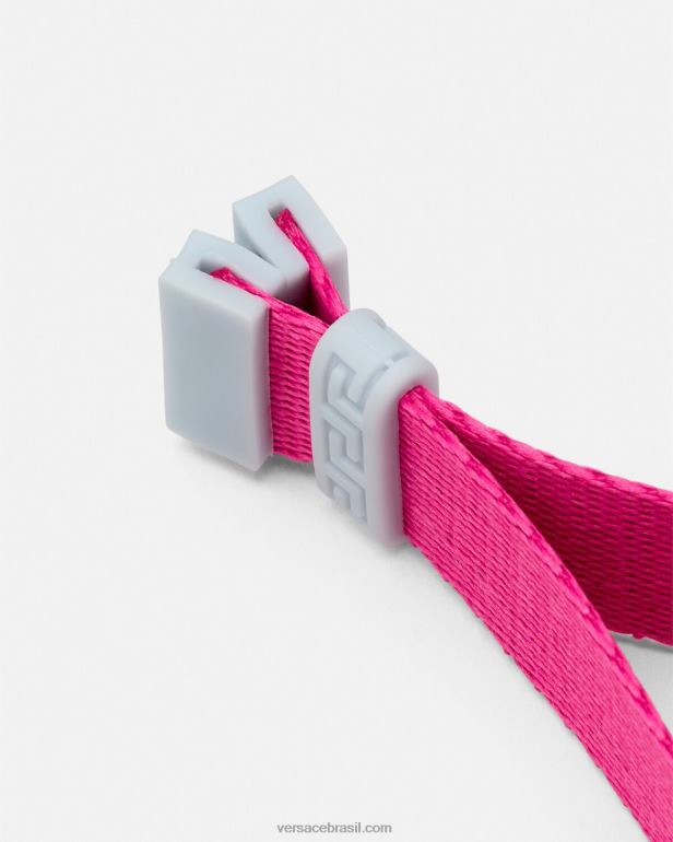 acessórios P2TX854 Versace pulseira do festival da deusa fúcsia mulheres