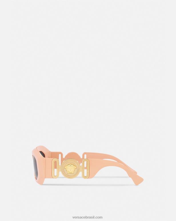 acessórios P2TX694 Versace óculos maxi medusa biggie rosa mulheres