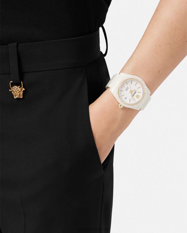 acessórios P2TX936 Versace dv um relógio automático pênalti mulheres