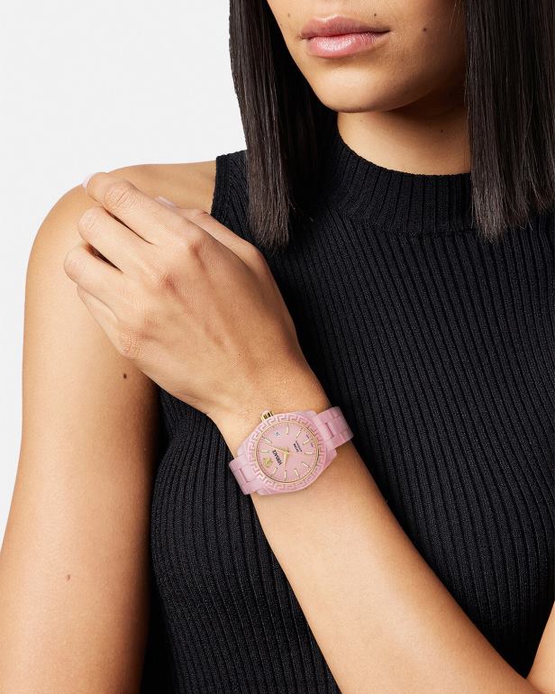 acessórios P2TX937 Versace dv um relógio automático pênalti mulheres