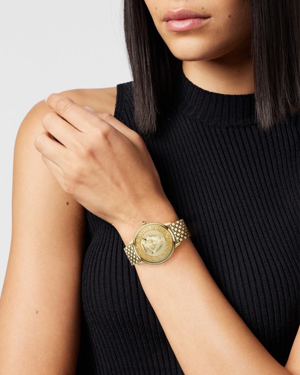 acessórios P2TX944 Versace relógio de alquimia medusa pênalti mulheres