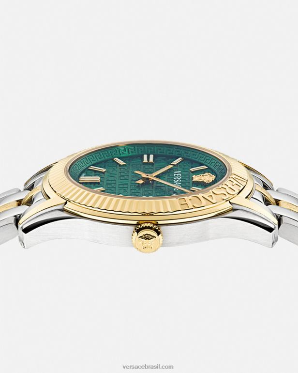 acessórios P2TX946 Versace relógio feminino Greca Time pênalti mulheres