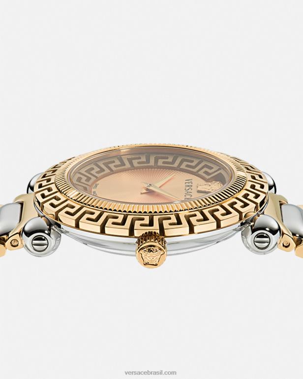 acessórios P2TX951 Versace relógio Greca Twist pênalti mulheres