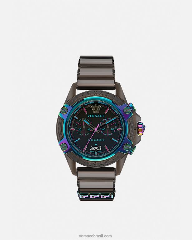 acessórios P2TX956 Versace ícone relógio ativo pênalti mulheres