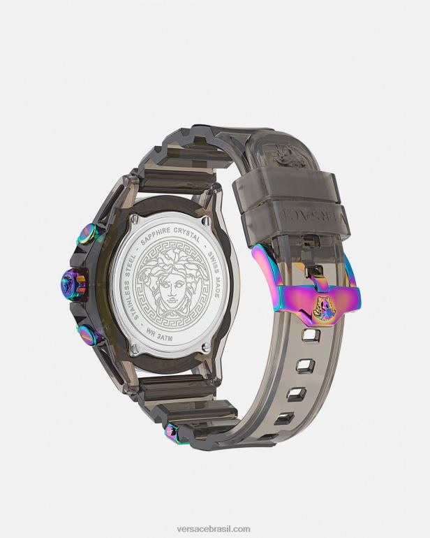 acessórios P2TX956 Versace ícone relógio ativo pênalti mulheres