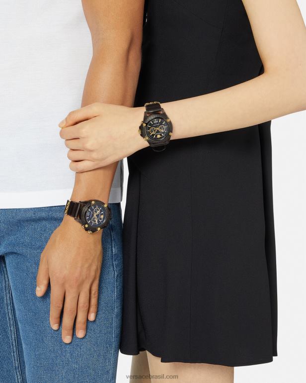 acessórios P2TX957 Versace ícone relógio ativo pênalti mulheres