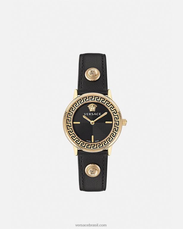 acessórios P2TX966 Versace relógio v-tributo preto mulheres
